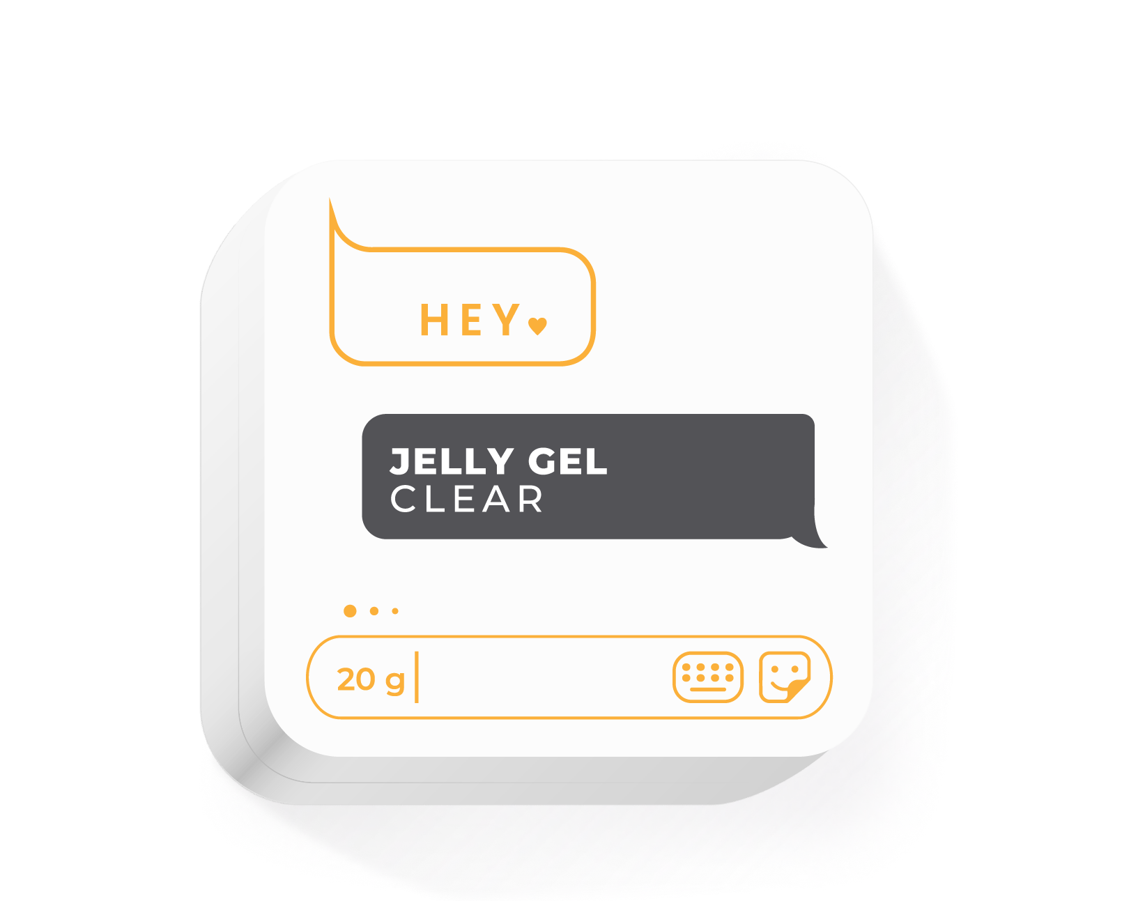 HEYLOVE. Jelly Gel, Clear, 20 g (Builder Gel)